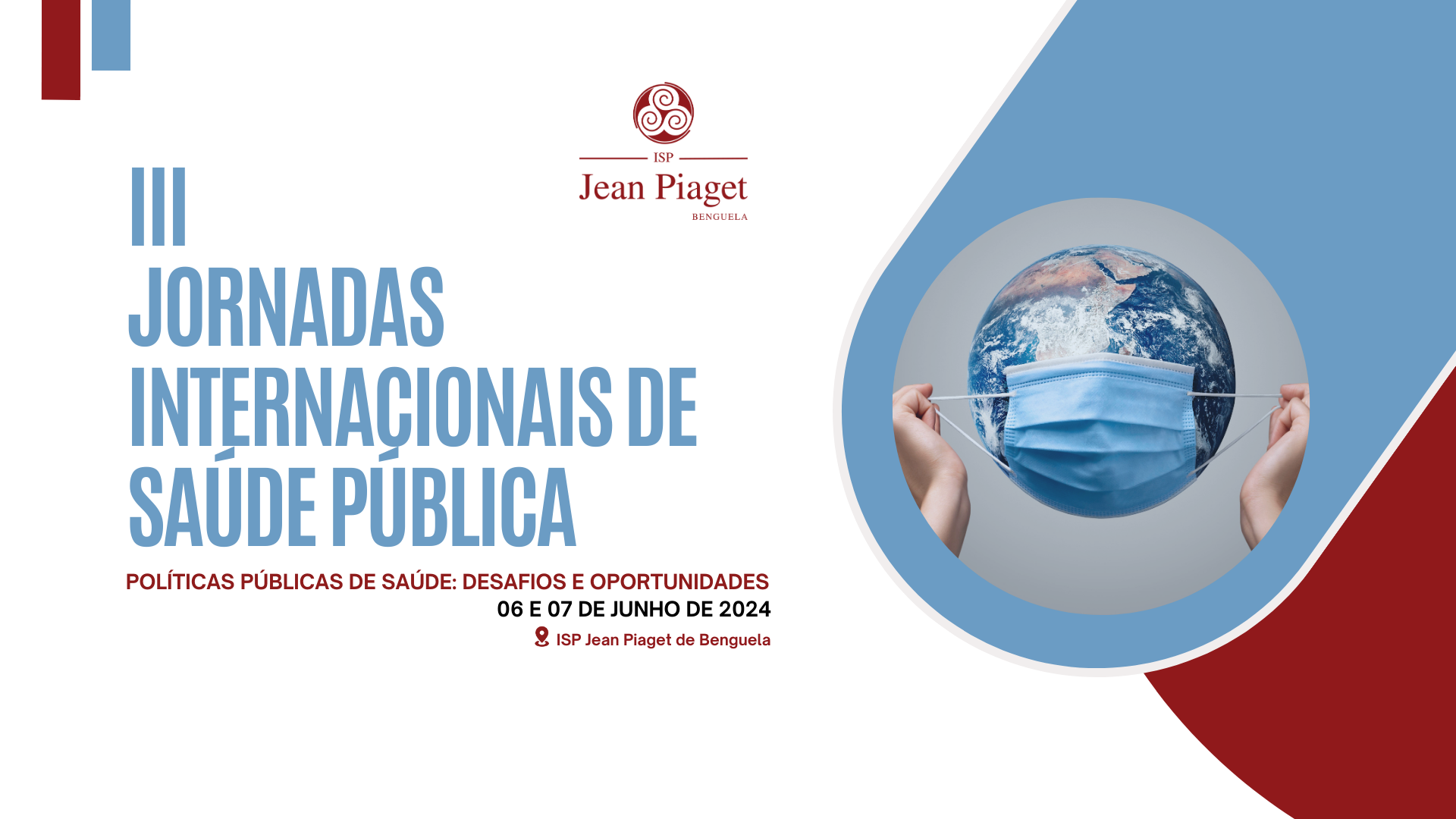 Capa das IIIª Jornadas de Saúde Pública